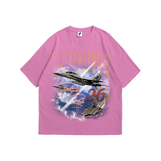 Pink “Proper Risk” Tee