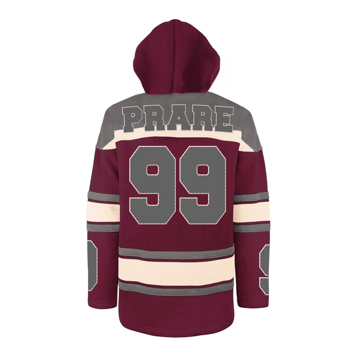 BURGUNDY HOCKEY JERSEY