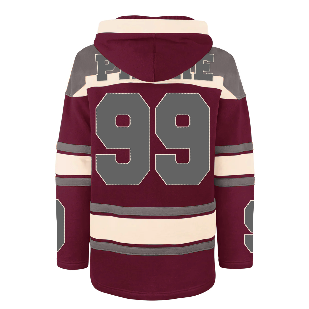 BURGUNDY HOCKEY JERSEY