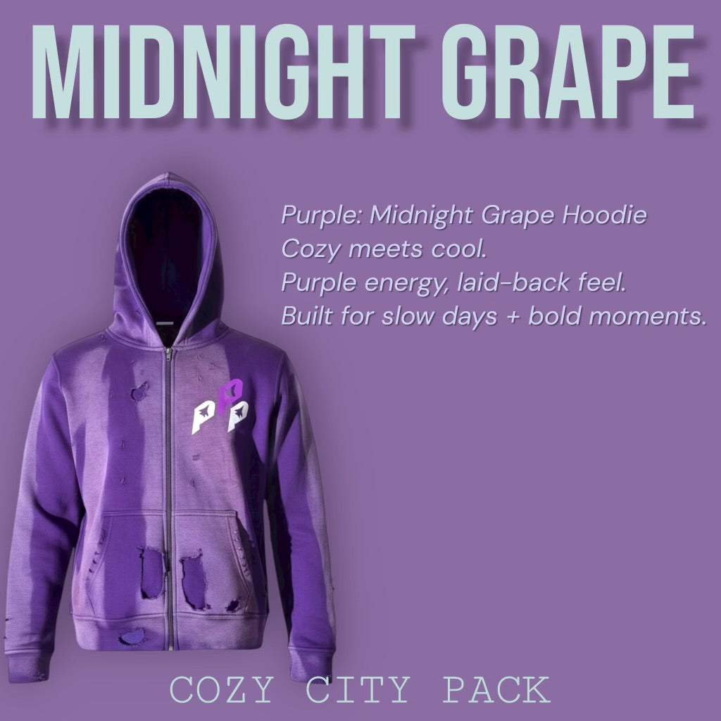 Midnight Grape Hoodie