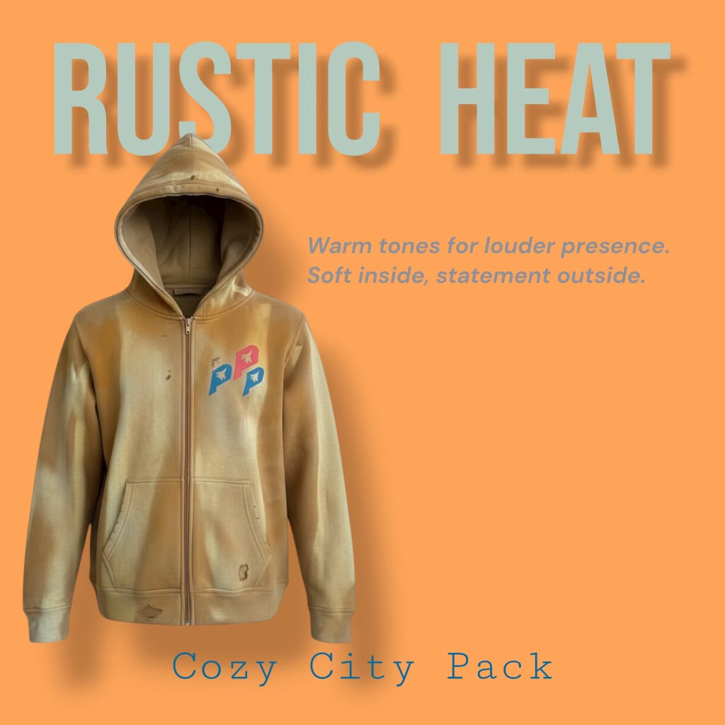 Rustic Orange Hoodie