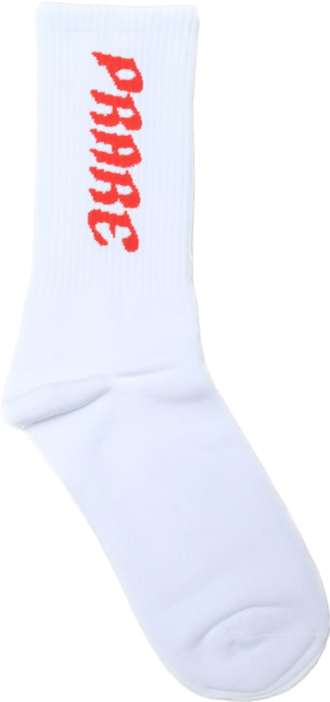 White socks X Red Logo